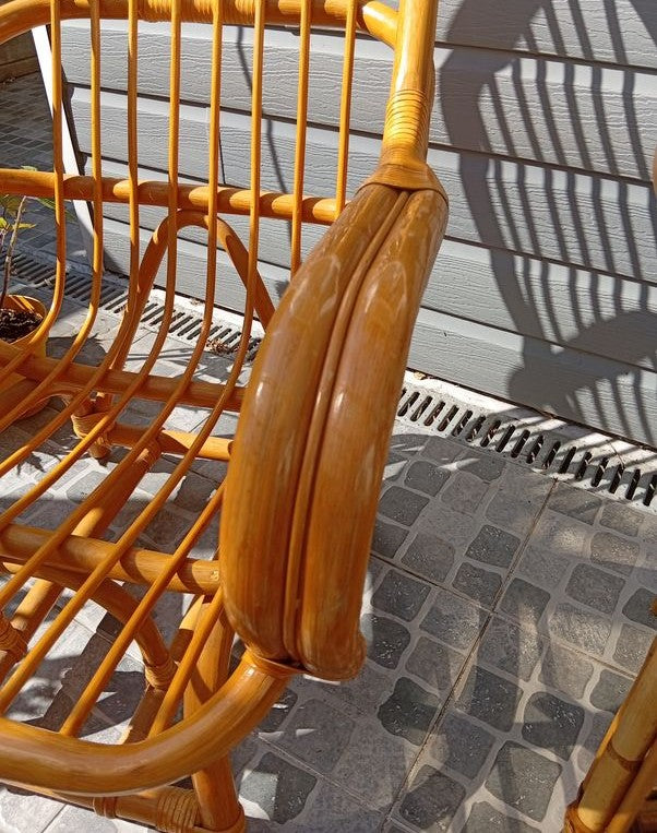 Magnifique fauteuil en rotin