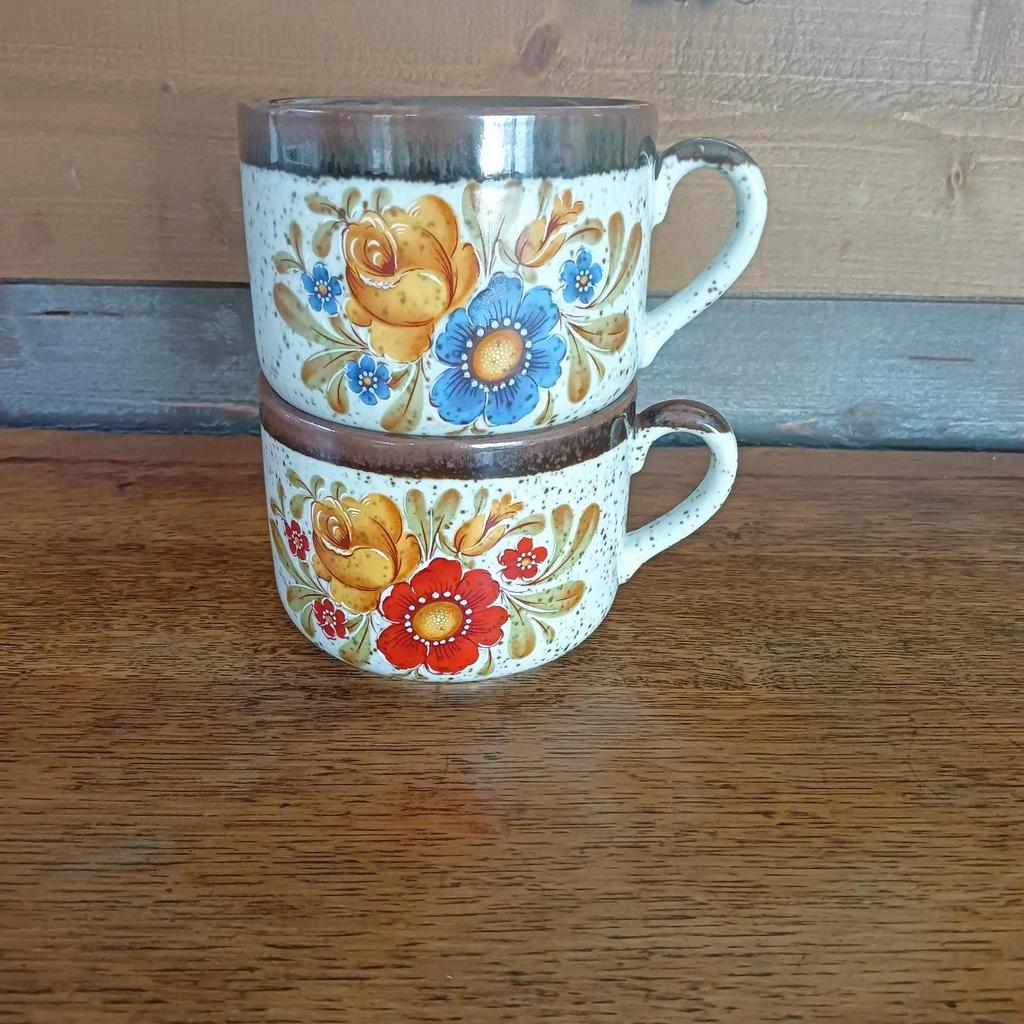 Magnifique tasses à thé vintage en gré