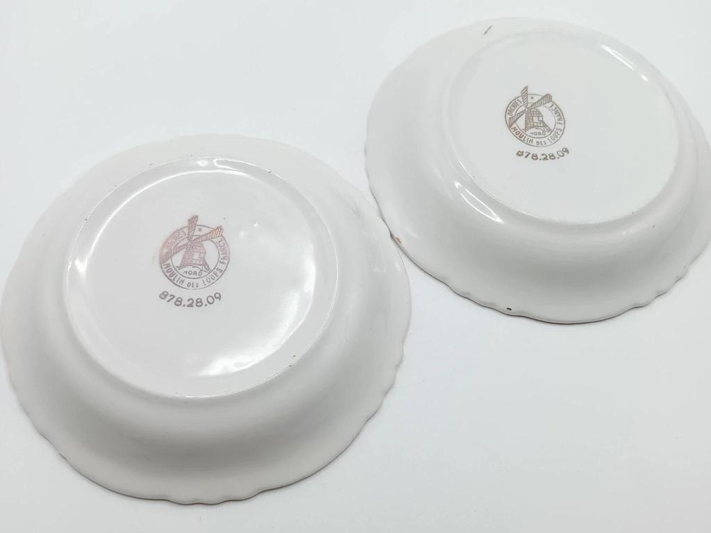Lot de deux coupelles vintage