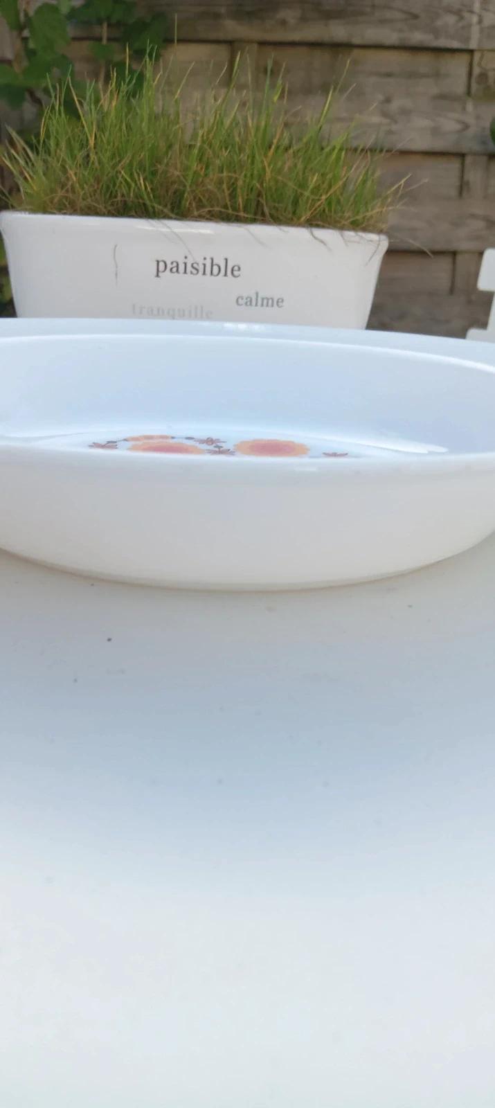 Très joli ancien plat creux vintage