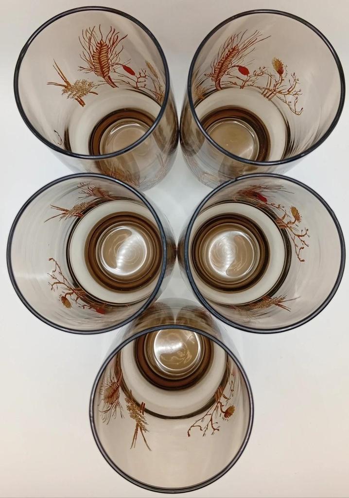 Verres à orangeade vintage