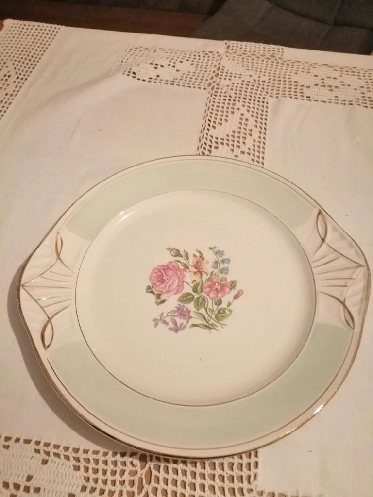 Ancien plat à tarte Poreylor l'amandinoise