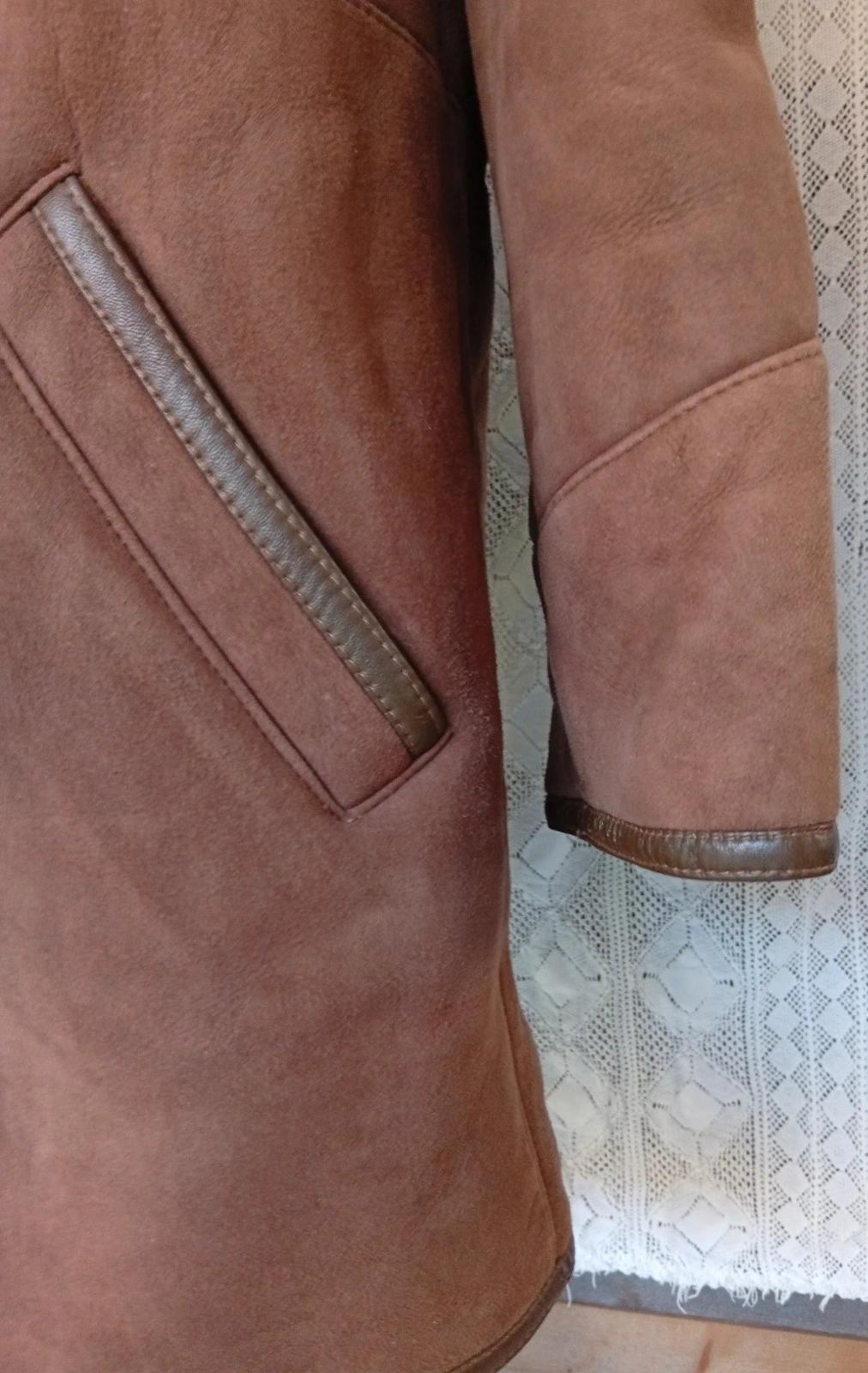 Magnifique manteau en cuir