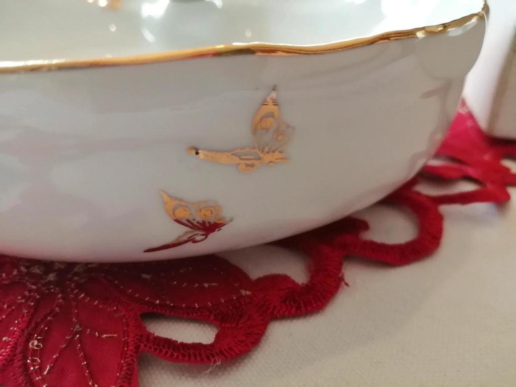 Ancienne assiette à boullie porcelaine de limoges R. Leclair