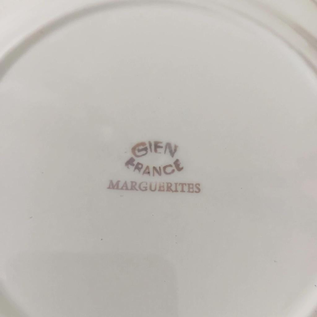 Magnifique service à dessert vintage Gien