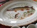 Ancien plat à poisson Moulin des loups Orchie