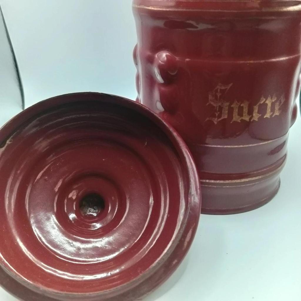 Très joli ancien pot émaillé