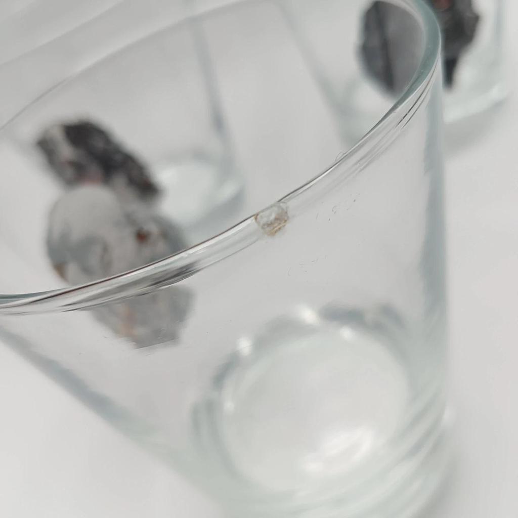 Lot de 3 verres vintage