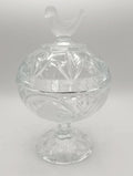 Très jolie bonbonnière vintage en cristal