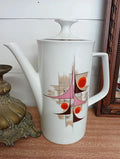 Très jolie ancienne cafetière vintage en porcelaine