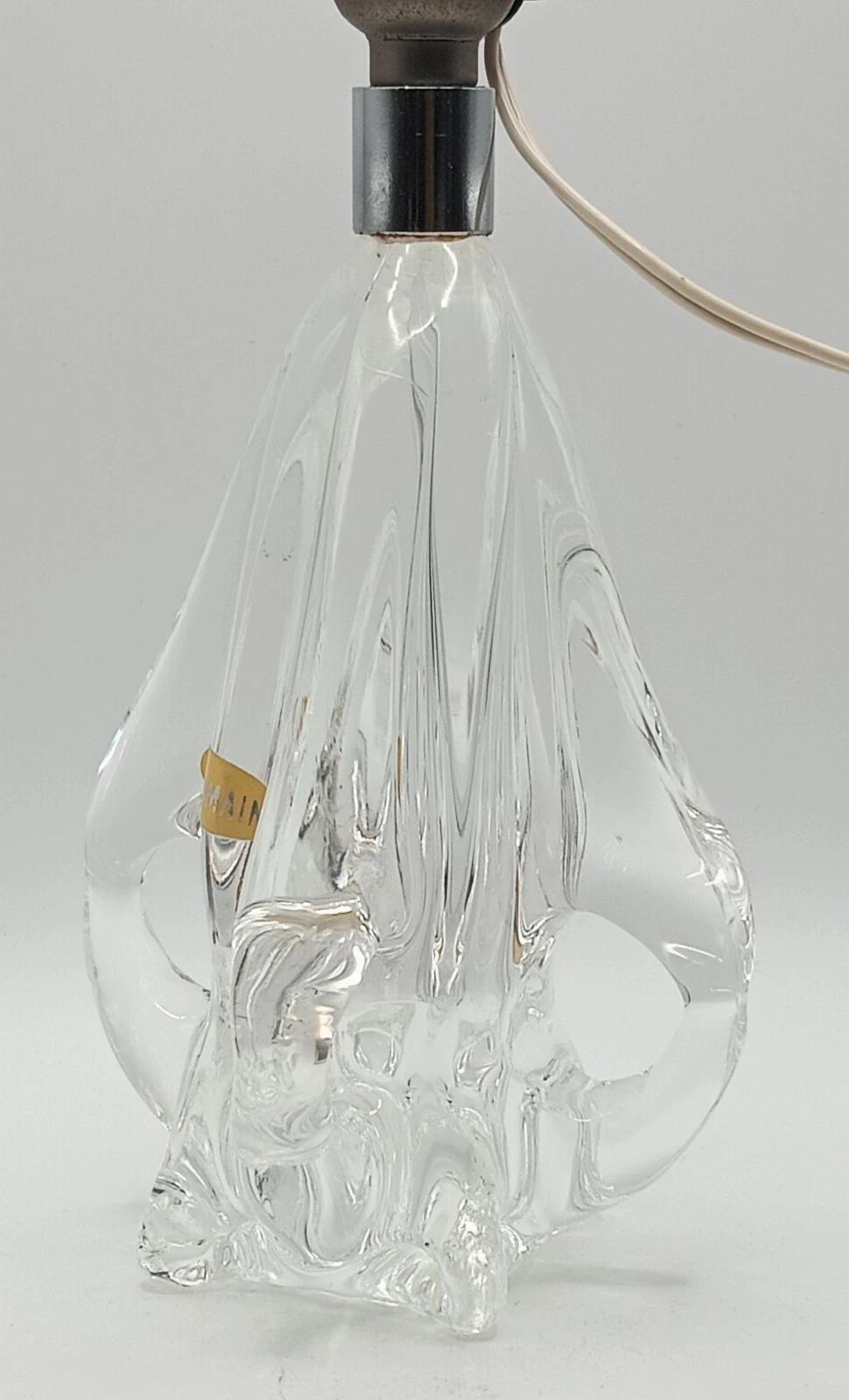Très joli ancien pied de lampe vintage