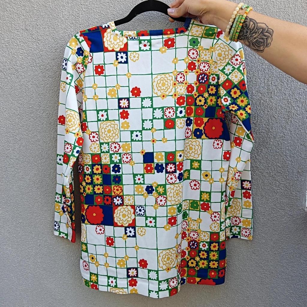 Belle chemise à fleurs vintage