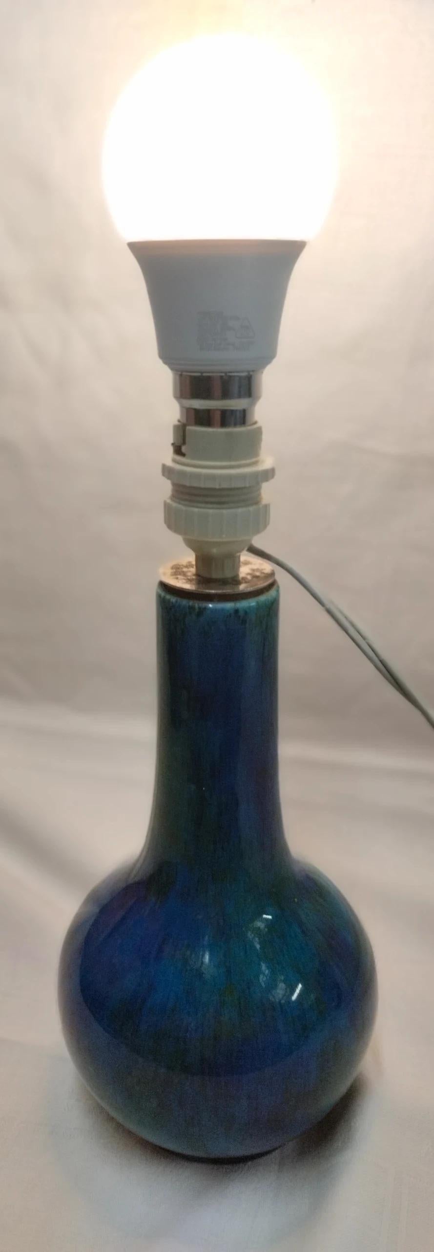 Magnifique Vase / Pied de lampe en céramique Paul Millet