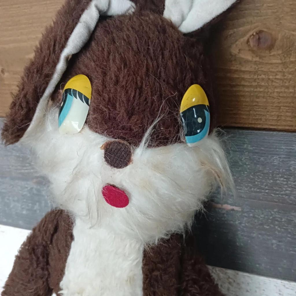Peluche lapin vintage