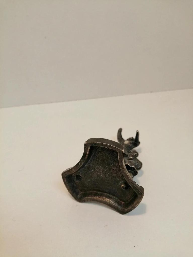 Ancien petit bougeoir en métal