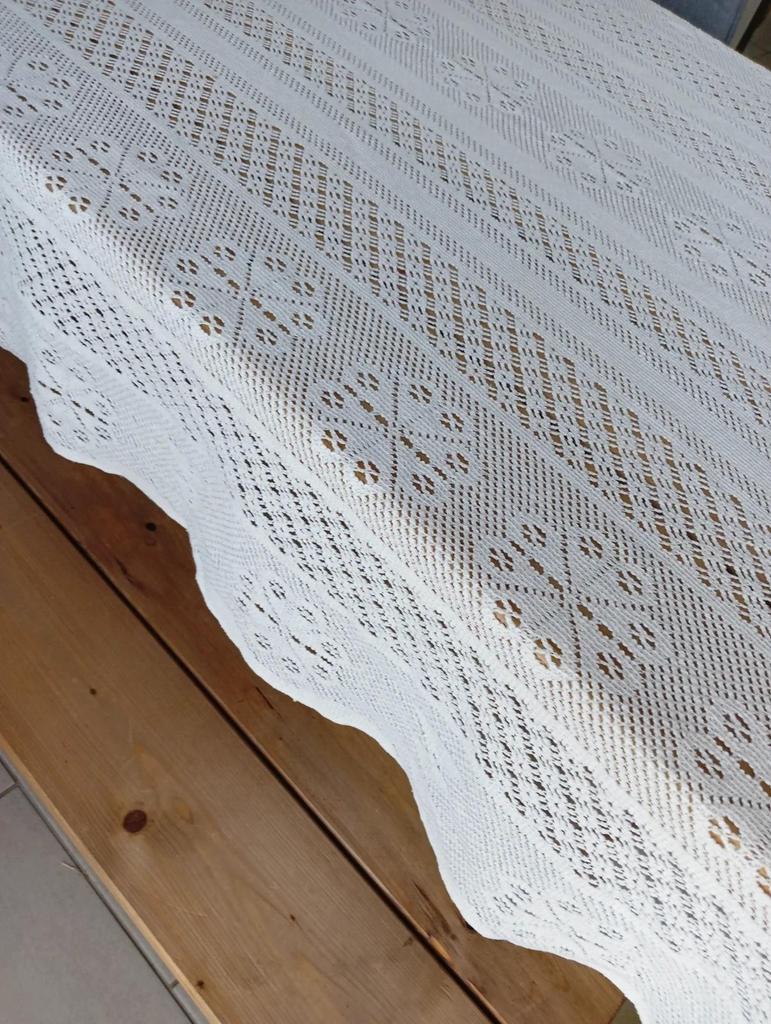 Très jolie ancienne nappe coton