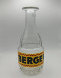 Très jolie ancienne carafe publicitaire Berger