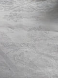 Ancienne nappe damassée avec monogramme