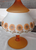 Ancien Vase/coupe sur pied Norléan