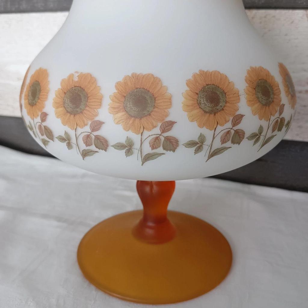 Ancien Vase/coupe sur pied Norléan