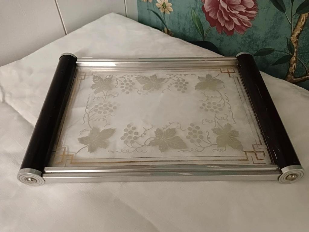 Ancien petit plateau art déco