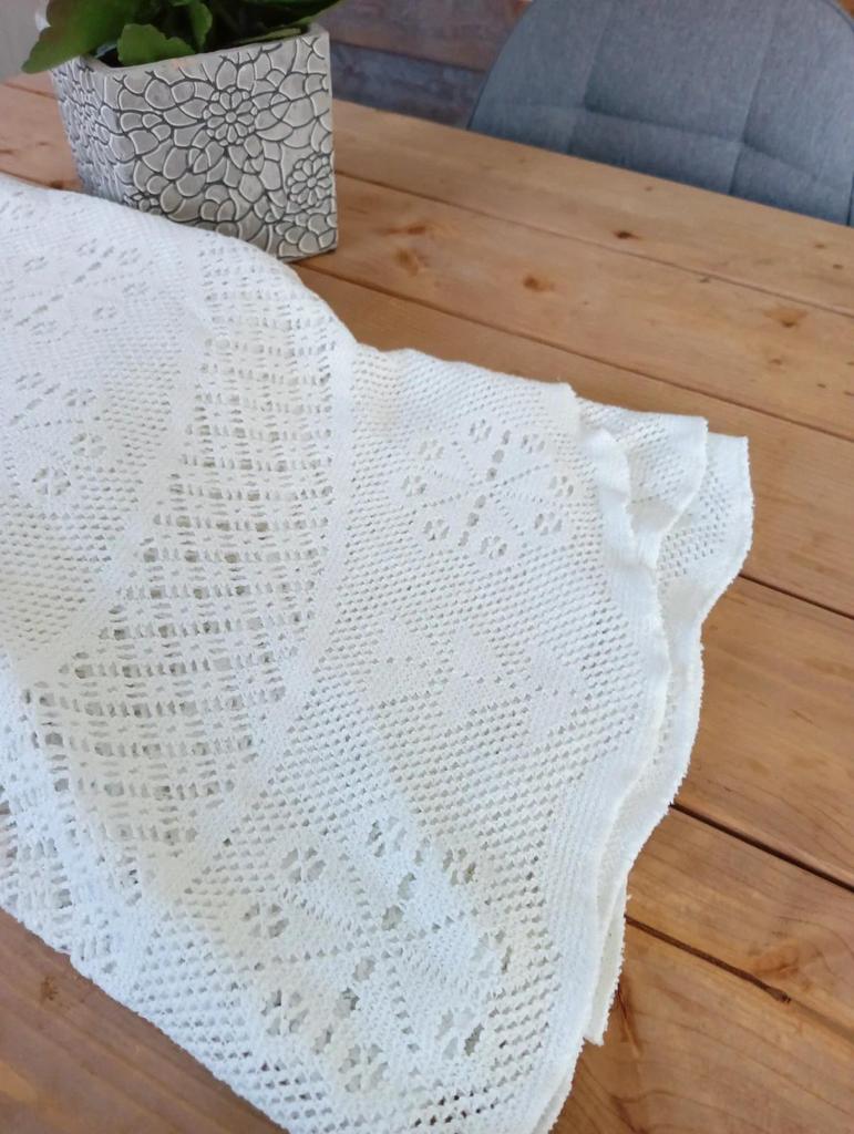 Très jolie ancienne nappe coton