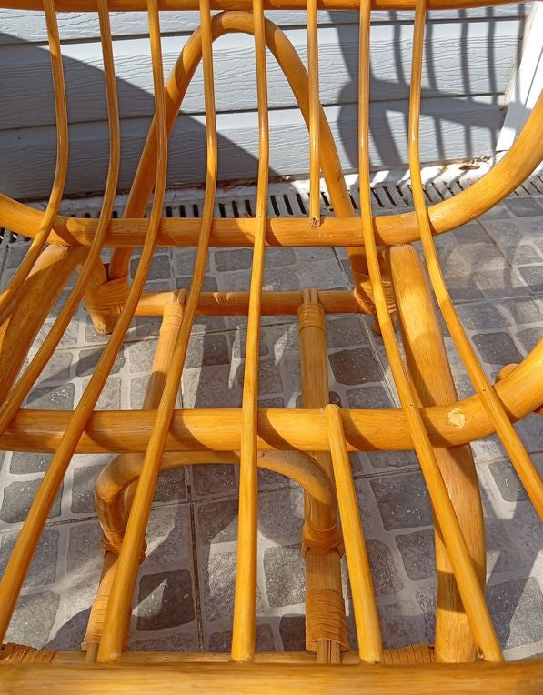 Magnifique fauteuil en rotin