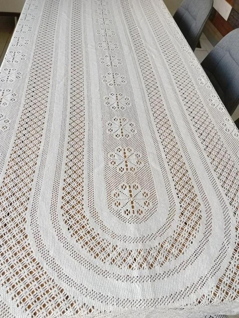 Très jolie ancienne nappe coton