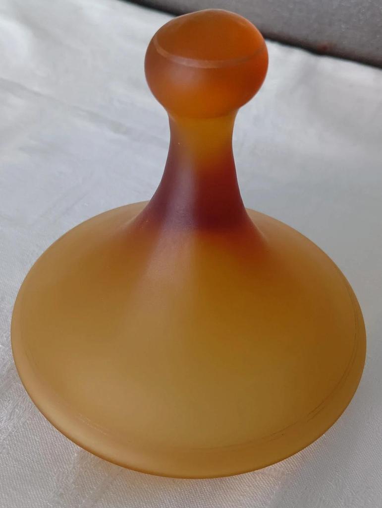 Ancien Vase/coupe sur pied Norléan