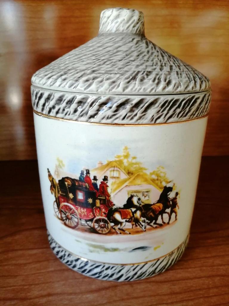 Ancienne bonbonnière J.breugnot céramique année 60