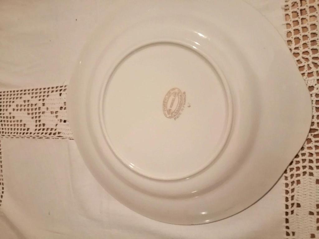 Ancien plat à tarte Poreylor l'amandinoise