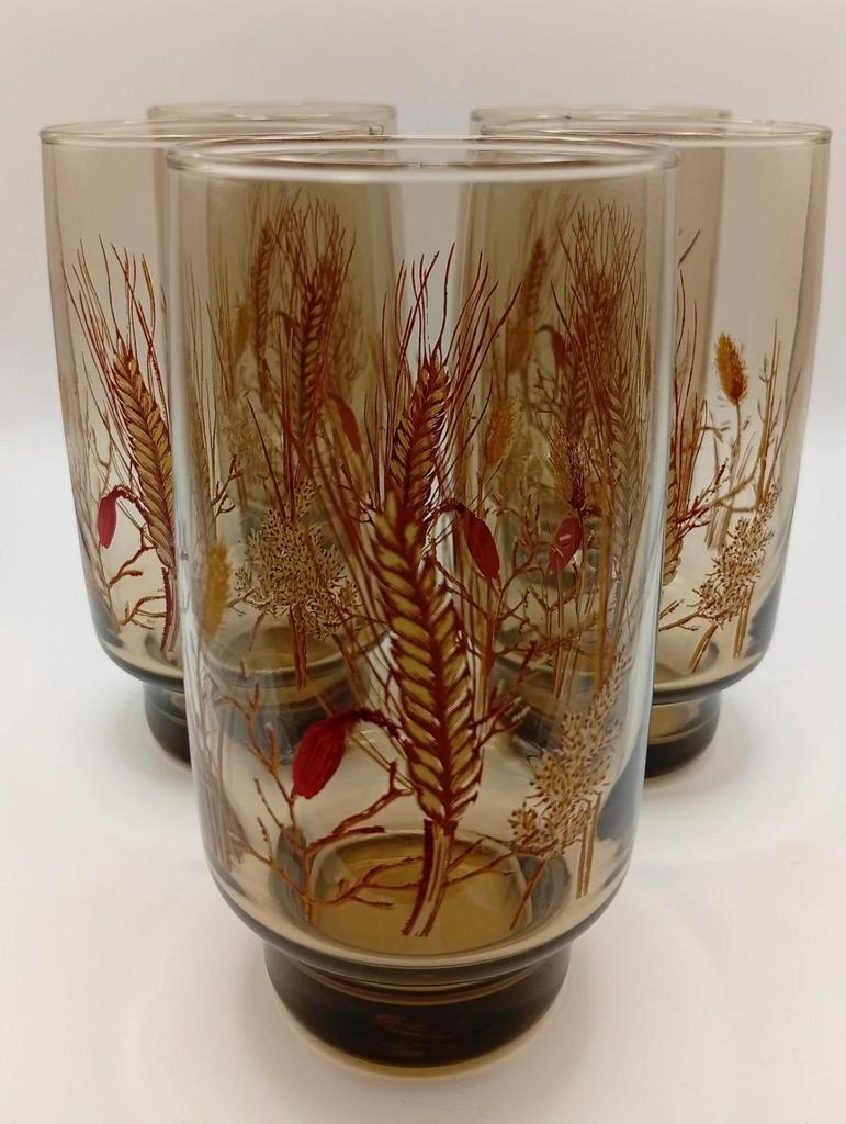 Verres à orangeade vintage
