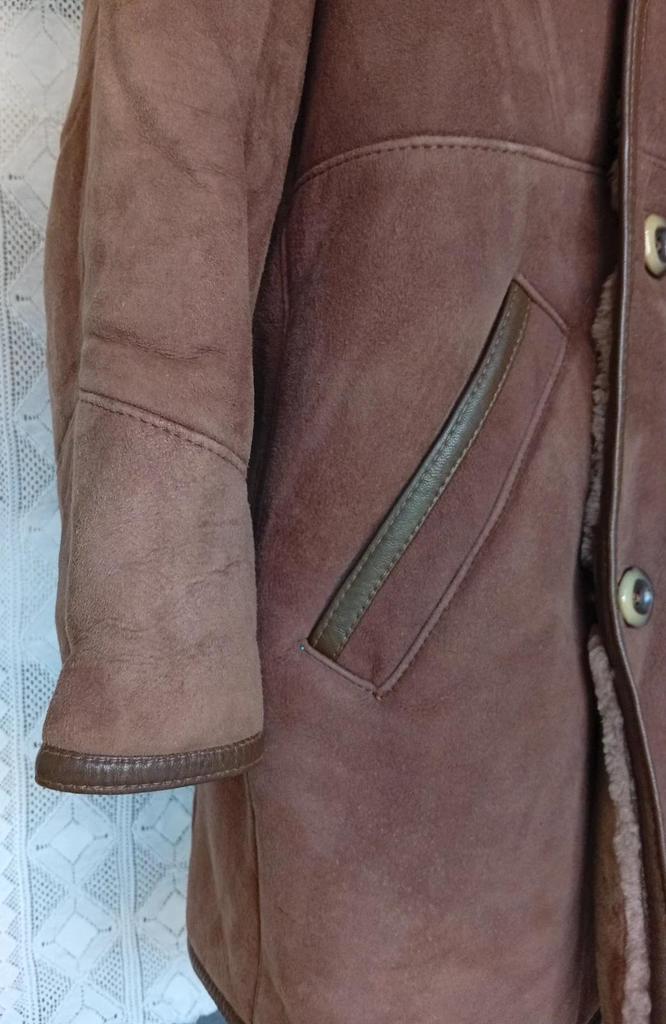 Magnifique manteau en cuir