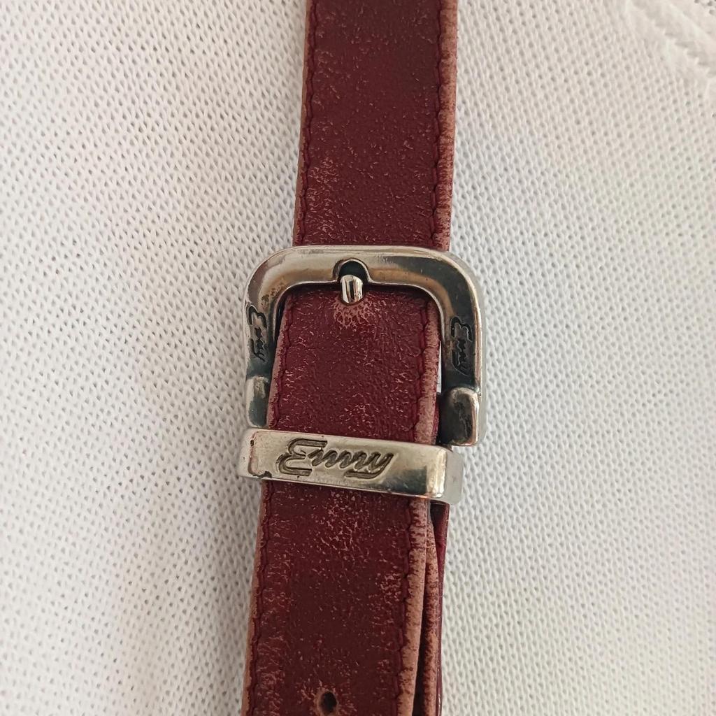 Très joli sac en cuir vintage