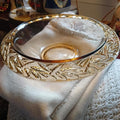 Très joli plat vintage fumé