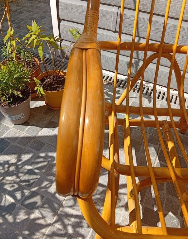 Magnifique fauteuil en rotin