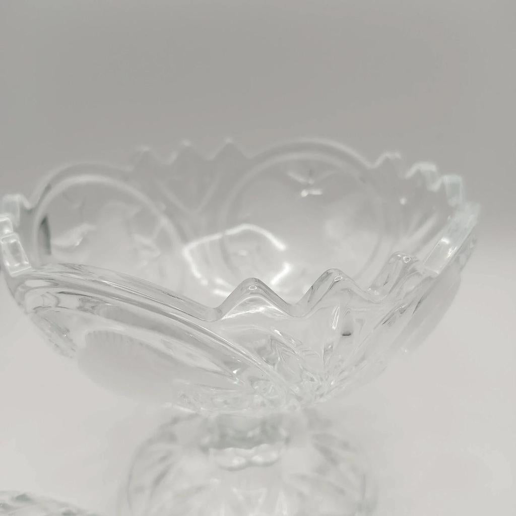 Très jolie bonbonnière vintage en cristal