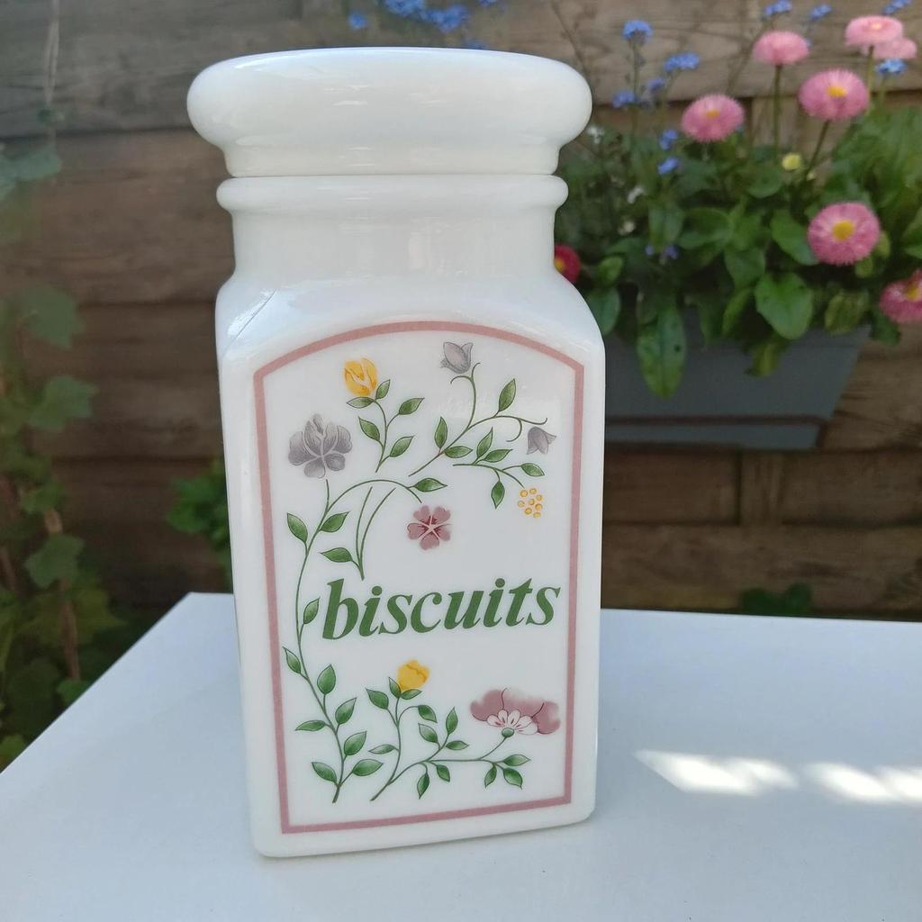 Très joli ancien pot en opaline vintage