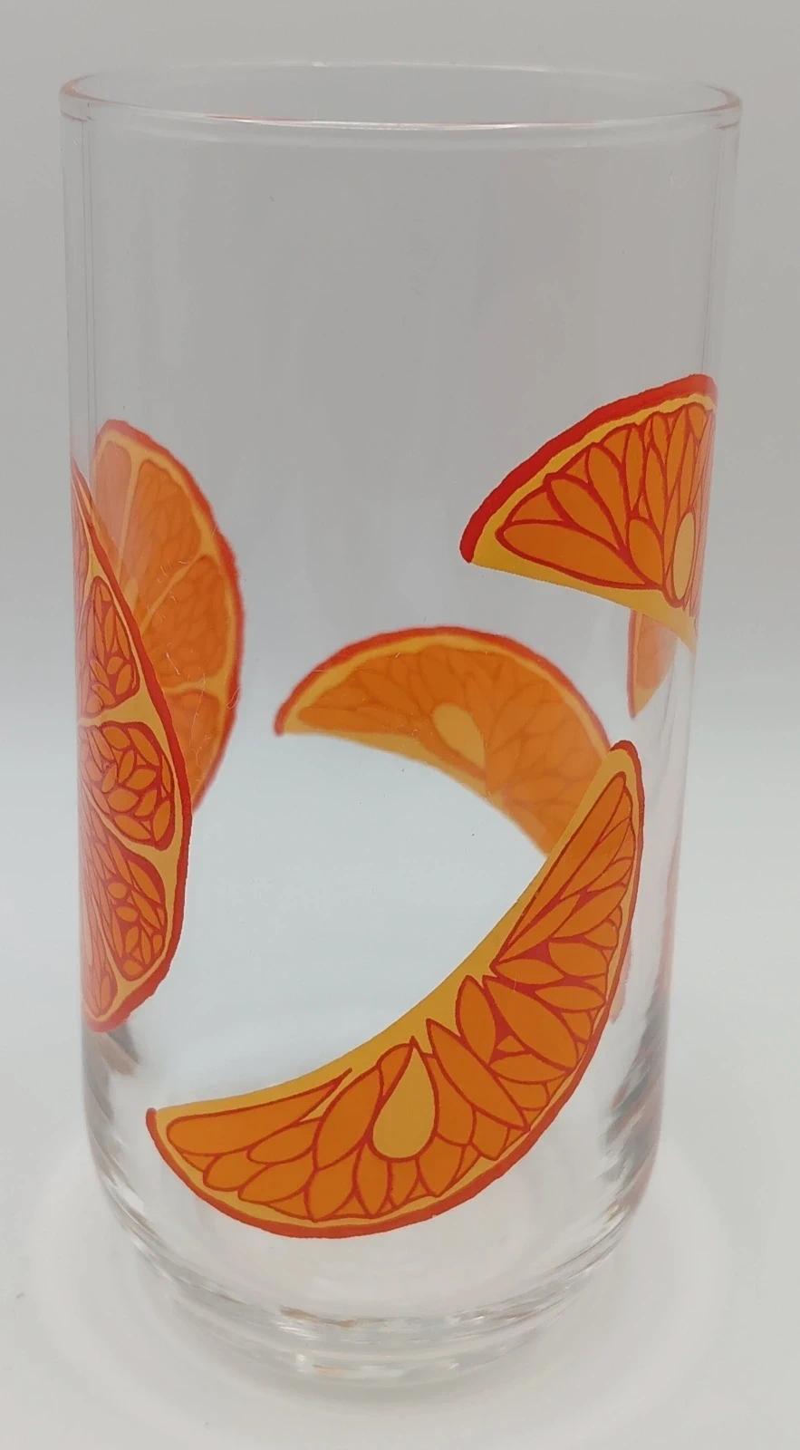 🍊 Très jolie verre à orangeade vintage🍊