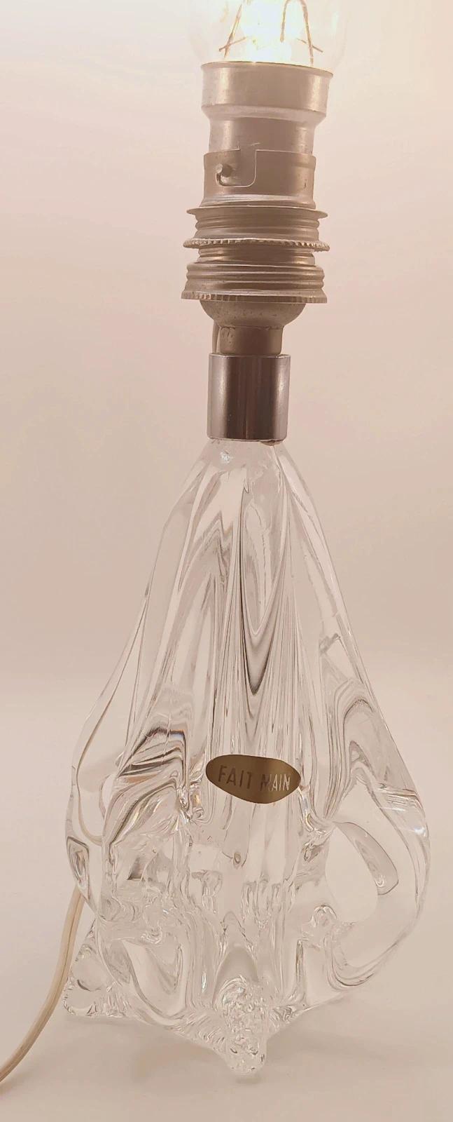 Très joli ancien pied de lampe vintage