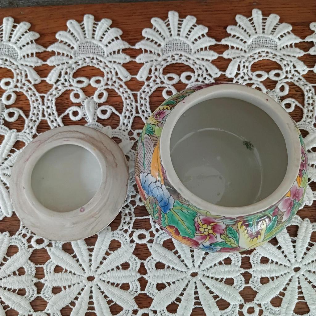 Magnifique pot à gingembre vintage