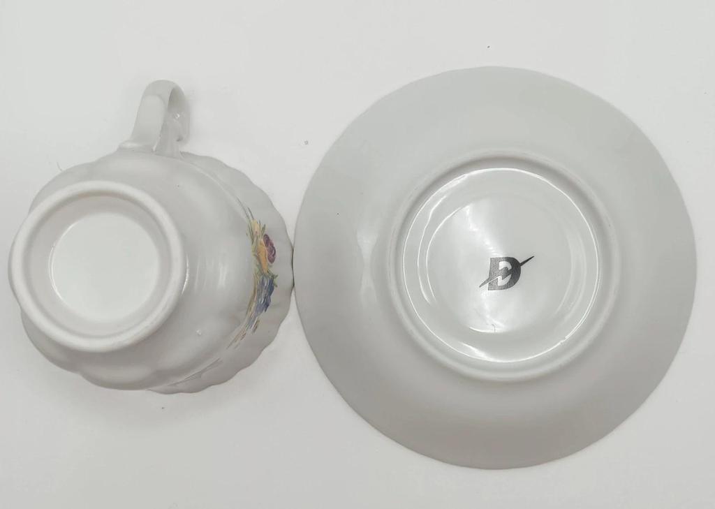 🌹Duo de tasses à café et soucoupes vintage 🌹