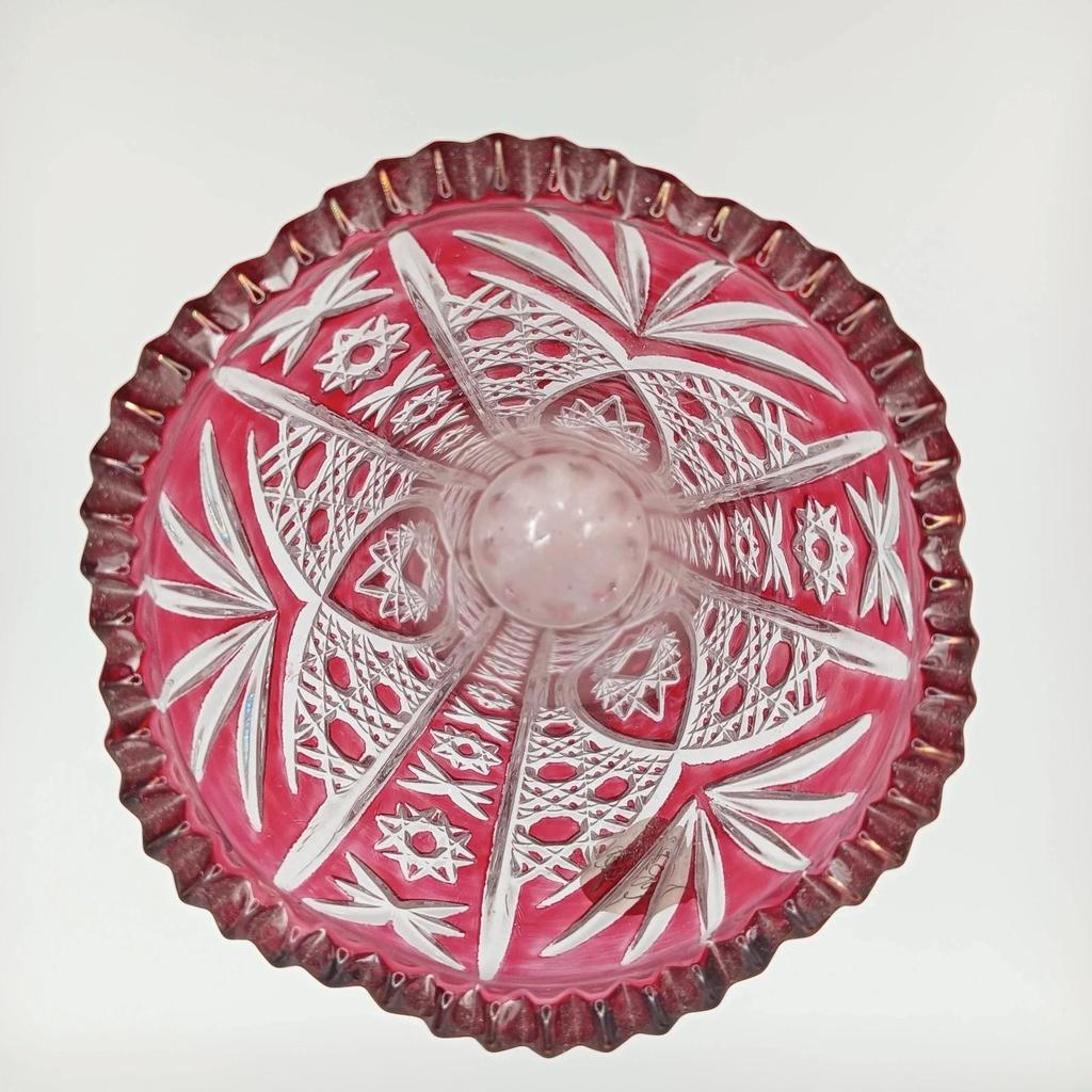 Très joli ancien vase Cristal d'arques