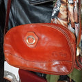 Très joli ancien sac à main vintage Victor en cuir