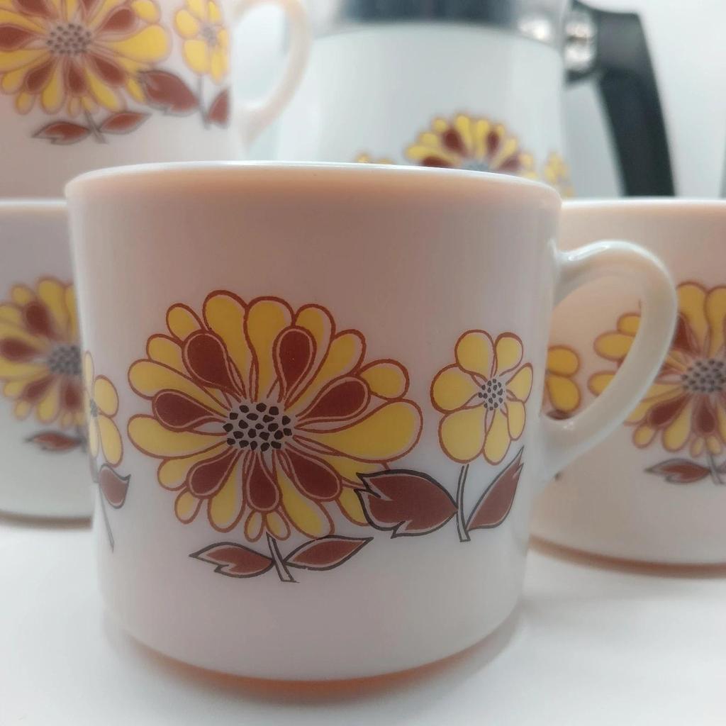 Très joli service à café vintage Sovirel