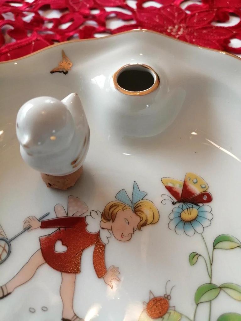 Ancienne assiette à boullie porcelaine de limoges R. Leclair