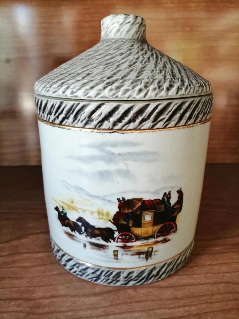 Ancienne bonbonnière J.breugnot céramique année 60
