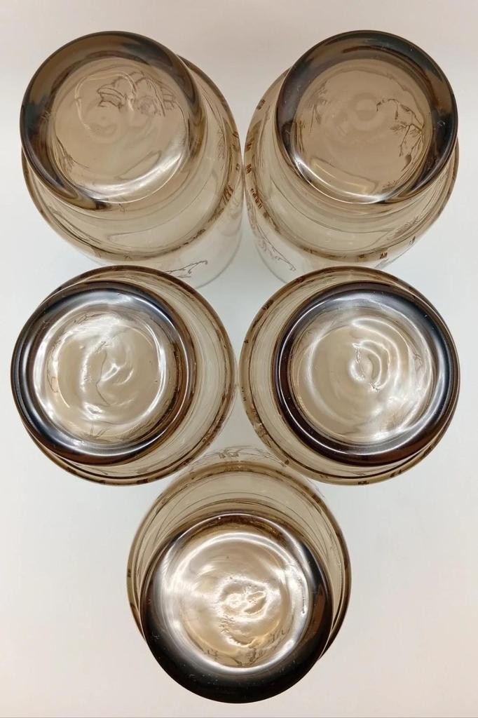 Verres à orangeade vintage