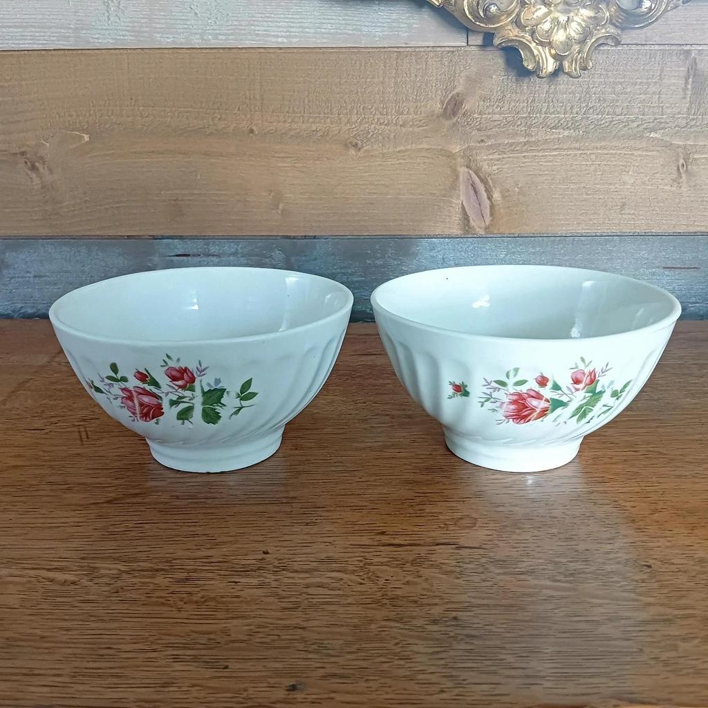 Lot de 2 jolis bols vintage