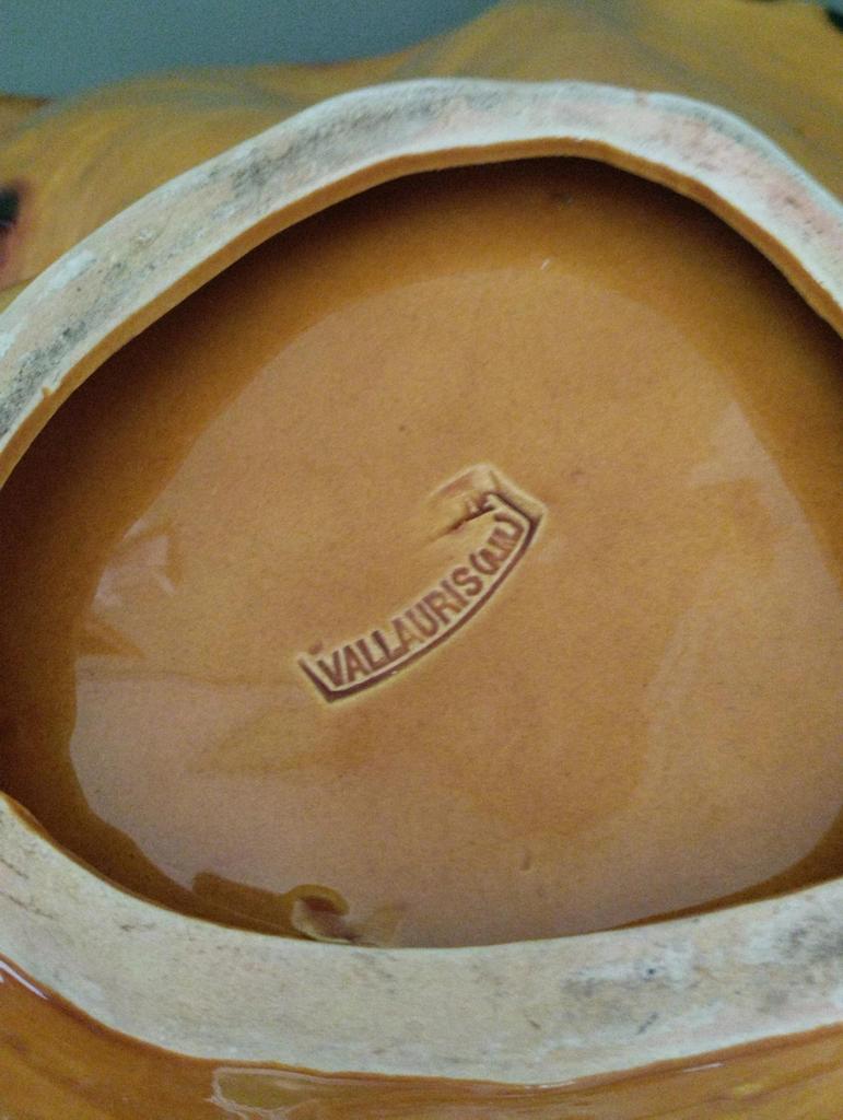 🍁Grand plat Vallauris🍁